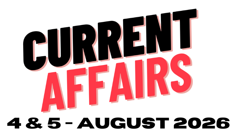 4 & 5 August 2026 Current Affairs in Kannada