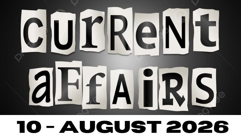 10 August 2026 Current Affairs in Kannada